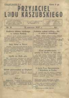 Przyjaciel Ludu Kaszubskiego, 1937, nr10