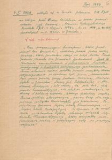 [Kolekcja materiałów źródłowych i opracowań Andrzeja Bukowskiego dotycząca starań o utworzenie uniwersytetu w Gdańsku : 1958 rok]