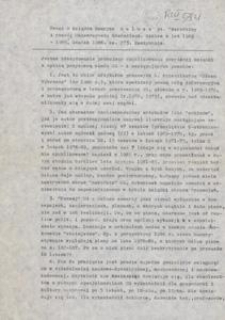 [Materiały i opracowania Andrzeja Bukowskiego z lat 1980-1986 dotyczące Wyższej Szkoły Pedagogicznej w Gdańsku i Uniwersytetu Gdańskiego