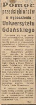 [Materiały prasowe dotyczące szkolnictwa wyższego i powstania uniwersytetu w Gdańsku : 1970]