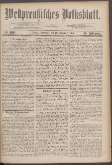 Westpreußisches Volksblatt 1887 20.12 nr 290