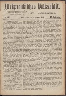 Westpreußisches Volksblatt 1887 23.12 nr 293