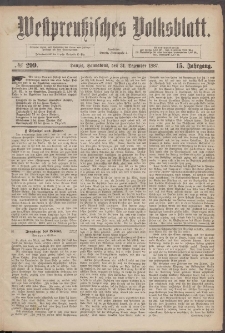 Westpreußisches Volksblatt 1887 31.12 nr 299
