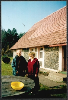 Zbigniew Śliwiński z przyjaci&oacute;łmi w Jędrzejewie