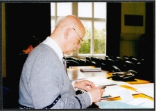 Zbigniew Śliwiński podczas egzaminu w Akademii Muzycznej w Gdańsku