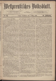 Westpreußisches Volksblatt 1888 03.03 nr 51