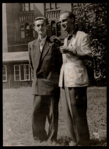 Prof. Zbigniew Śliwiński i Zbigniew Kalemba