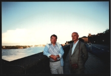 Prof. Zbigniew Śliwiński z Janem Kuleszą