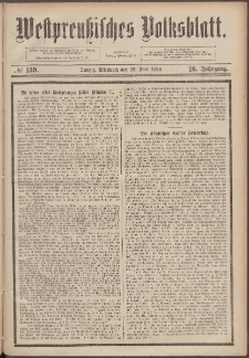 Westpreußisches Volksblatt 1888 31.01 nr 25