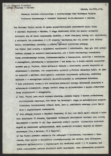 Recenzja dorobku artystycznego i dydaktycznego Pana Waldemara Wojtala Profesora mianowanego w Akademii Muzycznej im. St. Moniuszki w Gdańsku