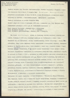 Recenzja wniosku Rady Wydziału Instrumentalnego Akademii Muzycznej w Poznaniu w sprawie przyznania kwalifikacji II stopnia Panu Pawłowi Skrzypkowi