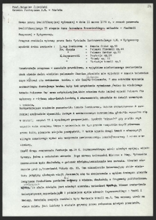Ocena pracy kwalifikacyjnej wykonanej w dniu 11 marca 1998 r. w ramach przewodu kwalifikacyjnego II stopnia Pana Jarosława Drzewieckiego, adiunkta w Akademii Muzycznej w Bydgoszczy
