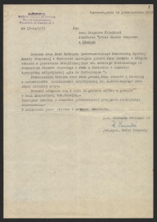 Dokumenty Zbigniewa Śliwińskiego dotyczące pracy recenzenta
