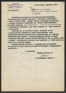 Dokumenty Zbigniewa Śliwińskiego dotyczące pracy recenzenta