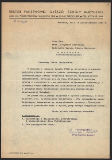 Dokumenty Zbigniewa Śliwińskiego dotyczące pracy recenzenta