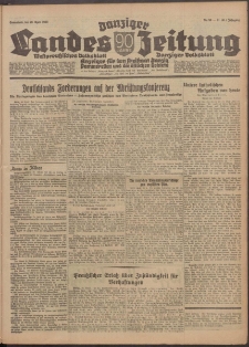 Westpreu&szlig;isches Volksblatt 1933 29.04 nr 99