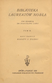 Kobiety u studni : powieść