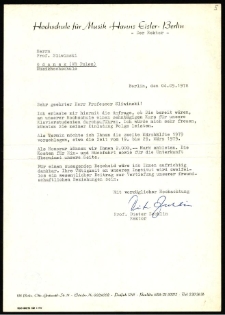 Dokumenty dot. działalności dydaktycznej prof. Zbigniewa Śliwińskiego