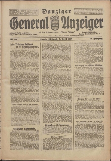 Danziger Anzeiger 1926 nr 80