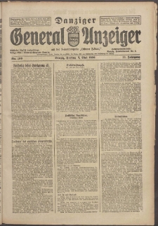 Danziger General - Anzeiger mit der "Olivaer Zeitung" 1926 nr 106
