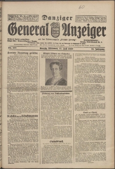 Danziger General - Anzeiger mit der "Olivaer Zeitung" 1926 nr 168