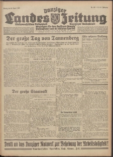 Westpreu&szlig;isches Volksblatt 1933 28.08 nr 199