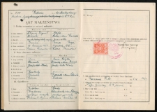 Książeczka Stanu Cywilnego Zbigniewa Śliwińskiego