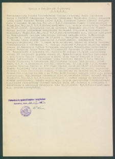 Odpis - Wyciąg z Książeczki Wojskowej Zbigniewa Śliwińskiego