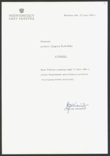 Nadanie tytułu naukowego profesora zwyczajnego Zbigniewowi Śliwińskiemu