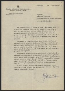 Dokument dot. powołania Zbigniewa Śliwińskiego na stanowisko docenta etatowego w Państwowej Wyższej Szkole Muzycznej w Sopocie