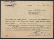 Dokument dot. wykonywania obowiązk&oacute;w promotora rozprawy doktorskiej przez prof. Zbigniewa Śliwińskiego