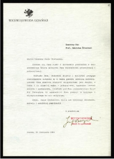 Gratulacje i życzenia z okazji 50-lecia pracy artystycznej i pedagogicznej Zbigniewa Śliwińskiego