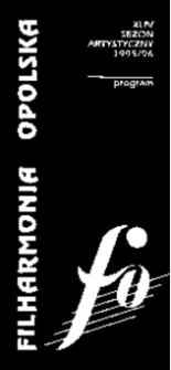 Filharmonia Opolska : XLIV sezon artystyczny 1995/96 : program