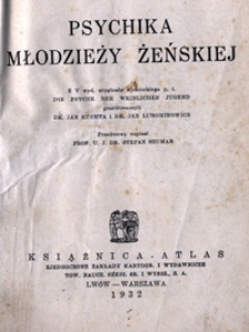Psychika młodzieży żeńskiej