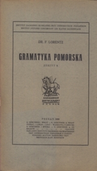 Gramatyka Pomorska, z. 2