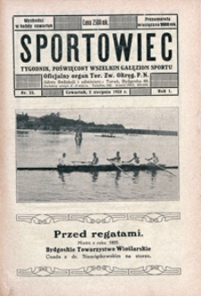 Sportowiec, 1923, nr 23