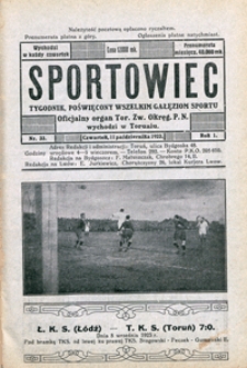 Sportowiec, 1923, nr 33