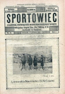 Sportowiec, 1923, nr 42