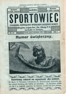 Sportowiec, 1923, nr 43