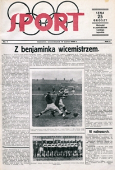 Sport, 1930, nr 7