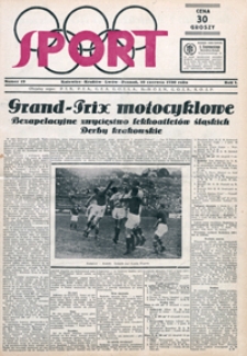 Sport, 1930, nr 19