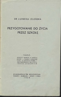 Nauczanie i wychowanie w szkole