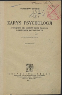 Zarys psychogji