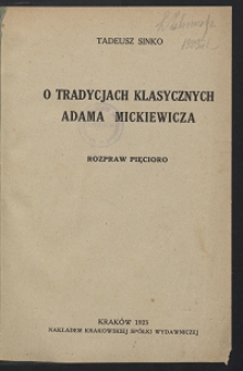 Z historji i literatury