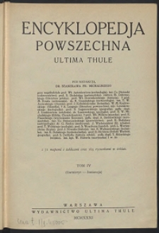 Encyklopedja powszechna Ultima Thule, T.4 , Garnieryt - Instancja