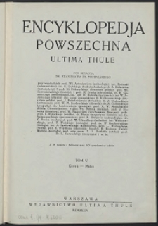 Encyklopedja powszechna Ultima Thule, T.6 , Korek - Mako