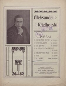 Do słońca : [pieśń] f-moll : op.18 no 1 : [na głos wysoki z tow. fortepianu] / słowa Anny Wielhorskiej