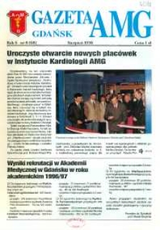 GazetAMG, 1996, R. 6, nr 8