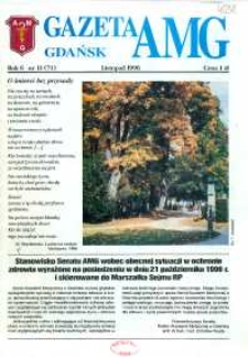 GazetAMG, 1996, R. 6, nr 11