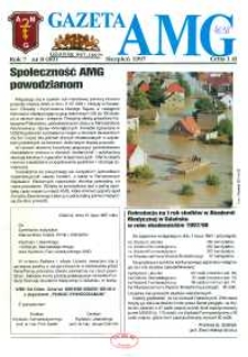 GazetAMG, 1997, R. 7, nr 8